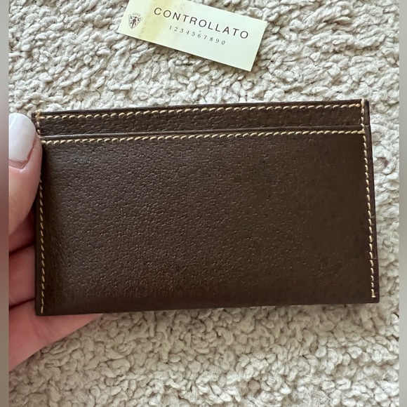 GUCCI Cardholder Brown made in Italy - Picture 10 of 15